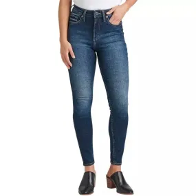 Silver Infinite Fit High Rise Skinny Indigo