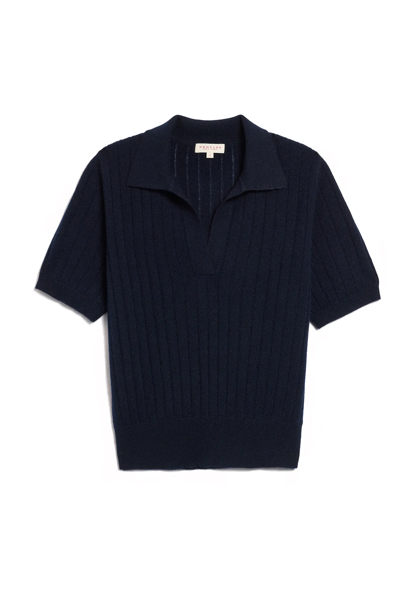 Skylar Polo Cashmere Top