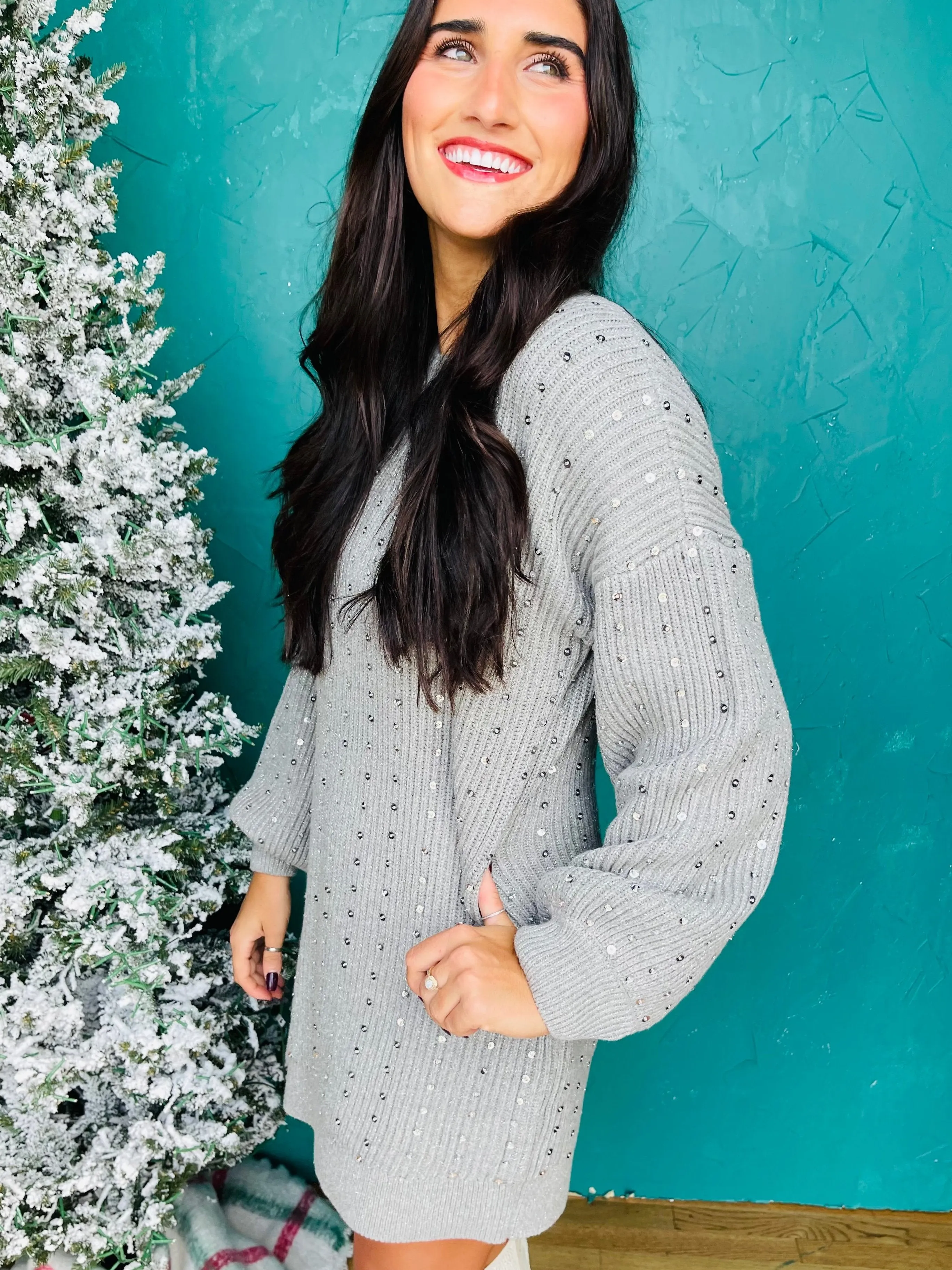 Social Sweater Dress