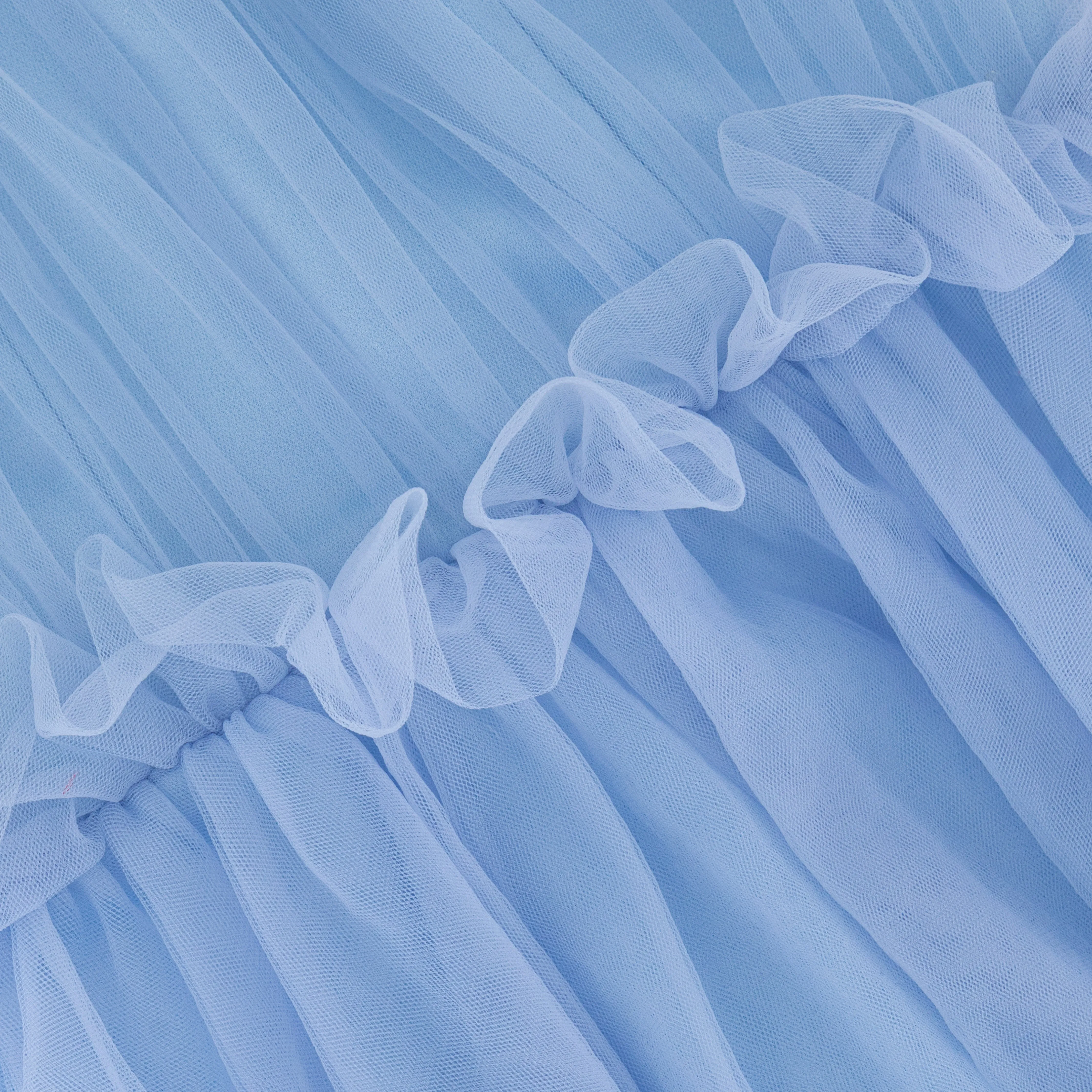 Soft Sapphire Girl's Tulle Dress