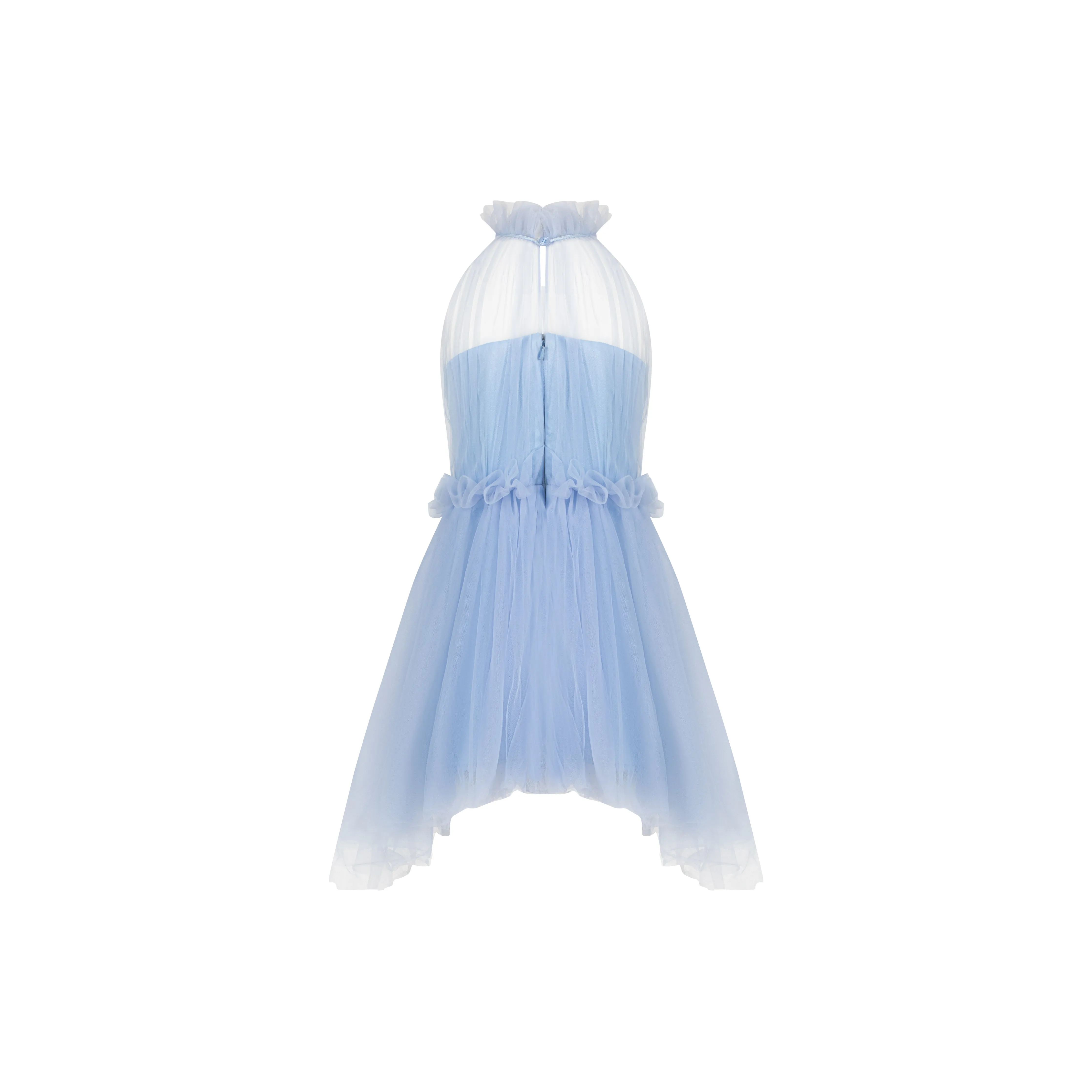 Soft Sapphire Girl's Tulle Dress