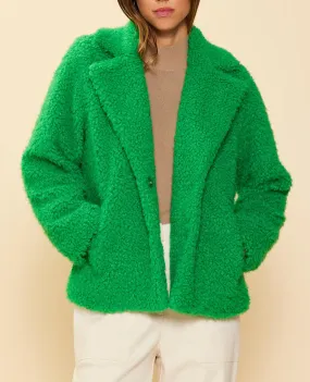 Spearmint Sherpa Jacket