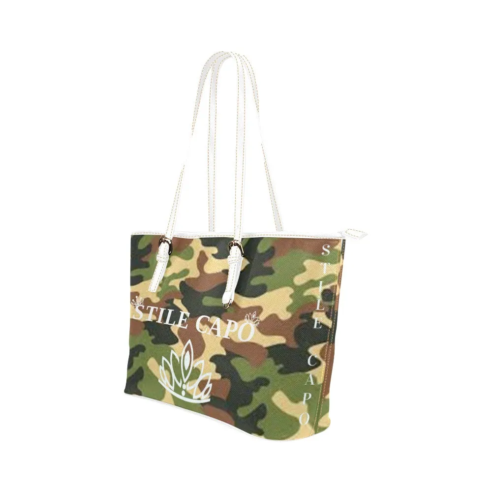 STILE CAPO QUEEN CAMO TOTE BAG.