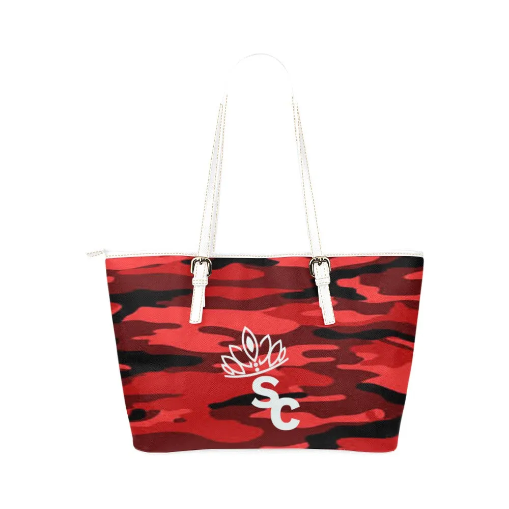 STILE CAPO QUEEN RED CAME WTS TOTE BAG.