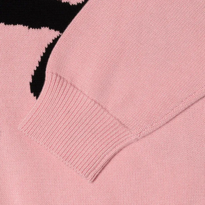 STOCK SWEATER / STUSSY/ PINK