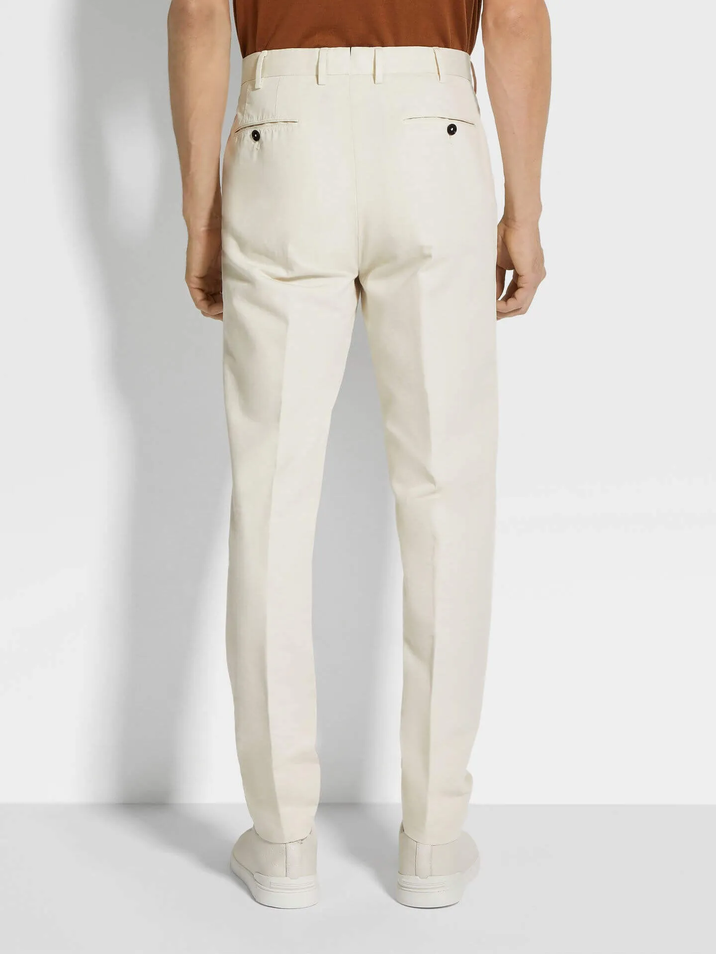 Summer Chino Cotton and Linen Pants