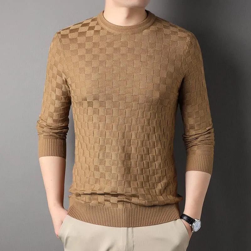 Sweater Round Neck Sweater Casual Thin Loose T-shirt