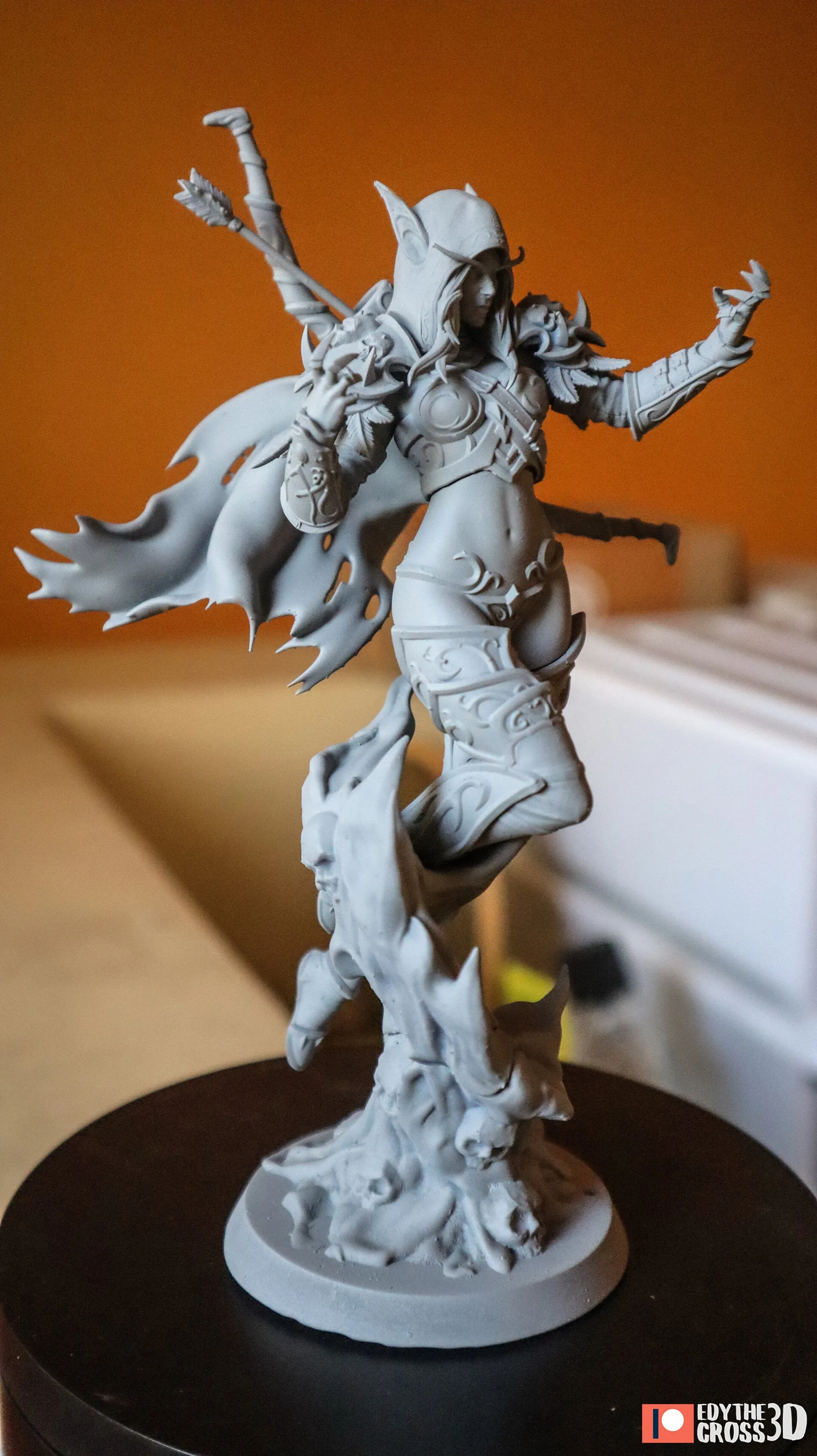 Sylvanas Windrunner - World of Warcraft Printed Model by Nomnom Figures