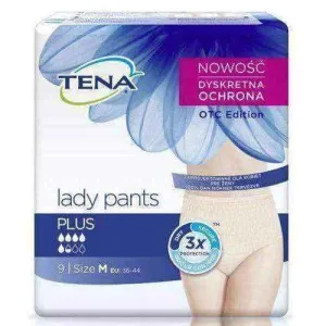 TENA Lady Pants Plus Medium x 9 pieces