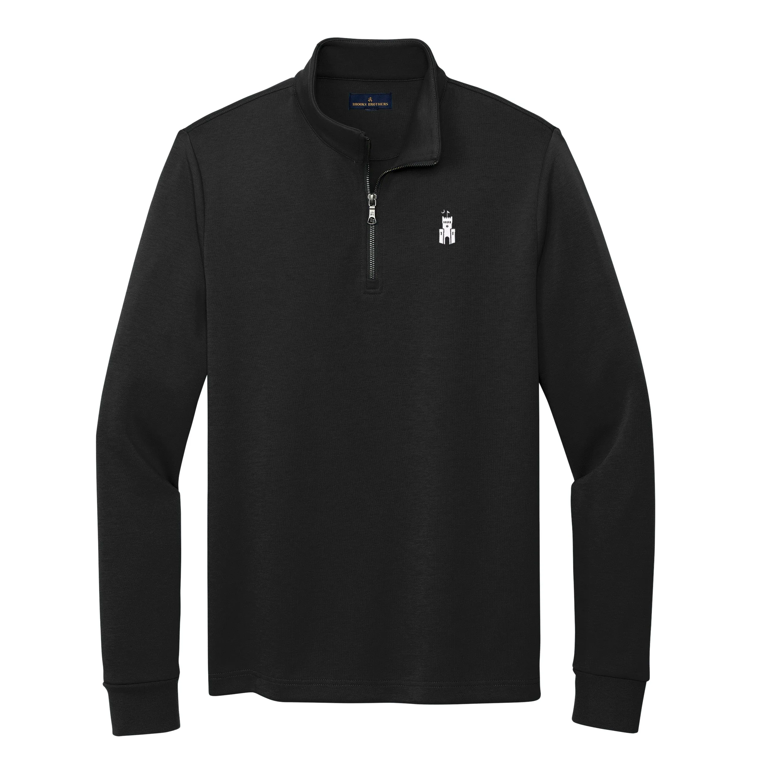 The Citadel, Barracks, Brooks Brothers® Double-Knit 1/4-Zip Sweater