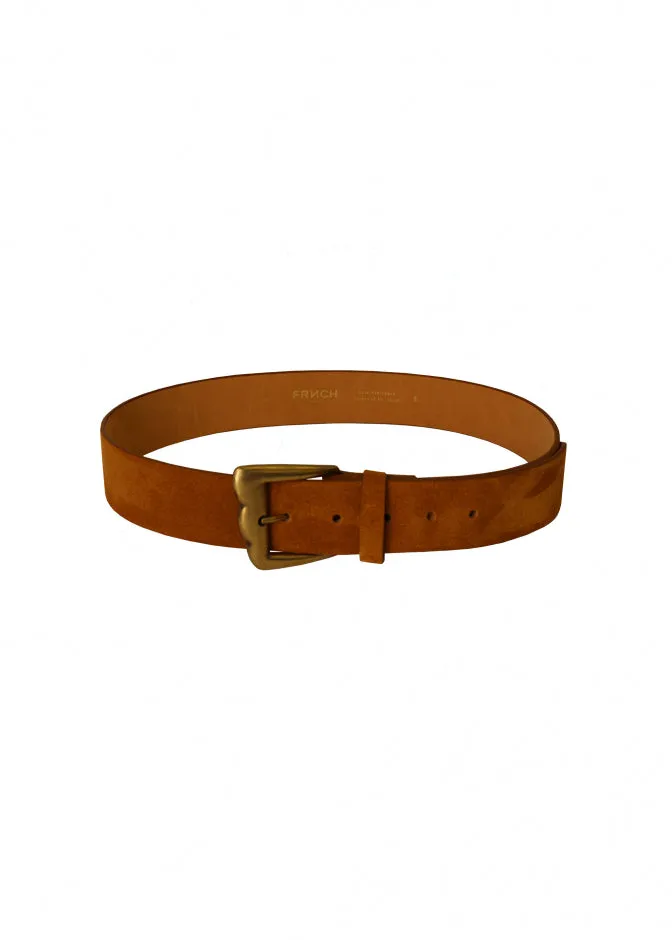 The Jaelle Suede Belt - Camel