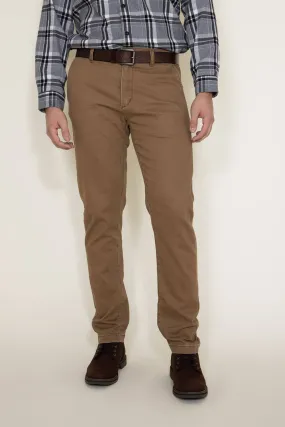 Union Lounge Chino Pants for Men in Chestnut | H3544Y2-CHESTNUT