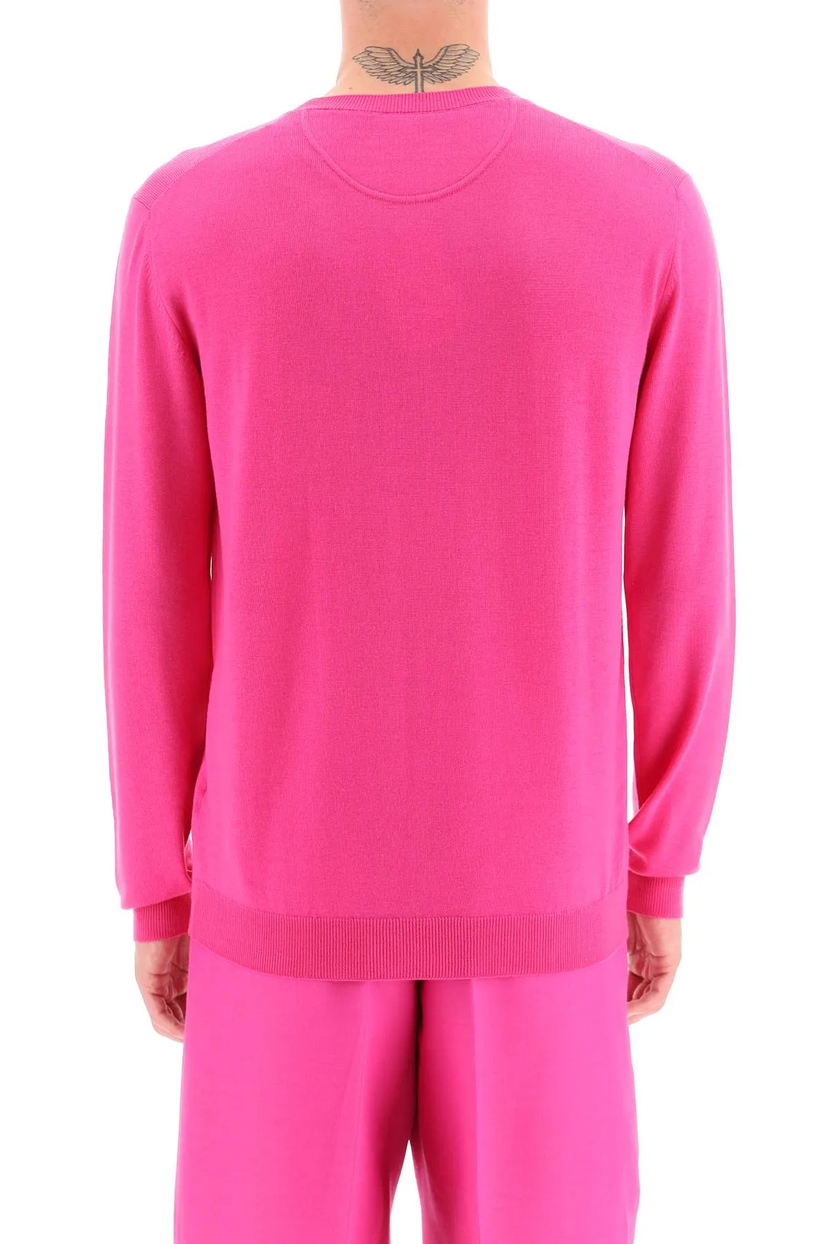 Valentino 'pink pp' crewneck sweater