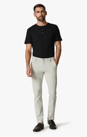 Verona Slim Leg Chino Pants In Stone High Flyer