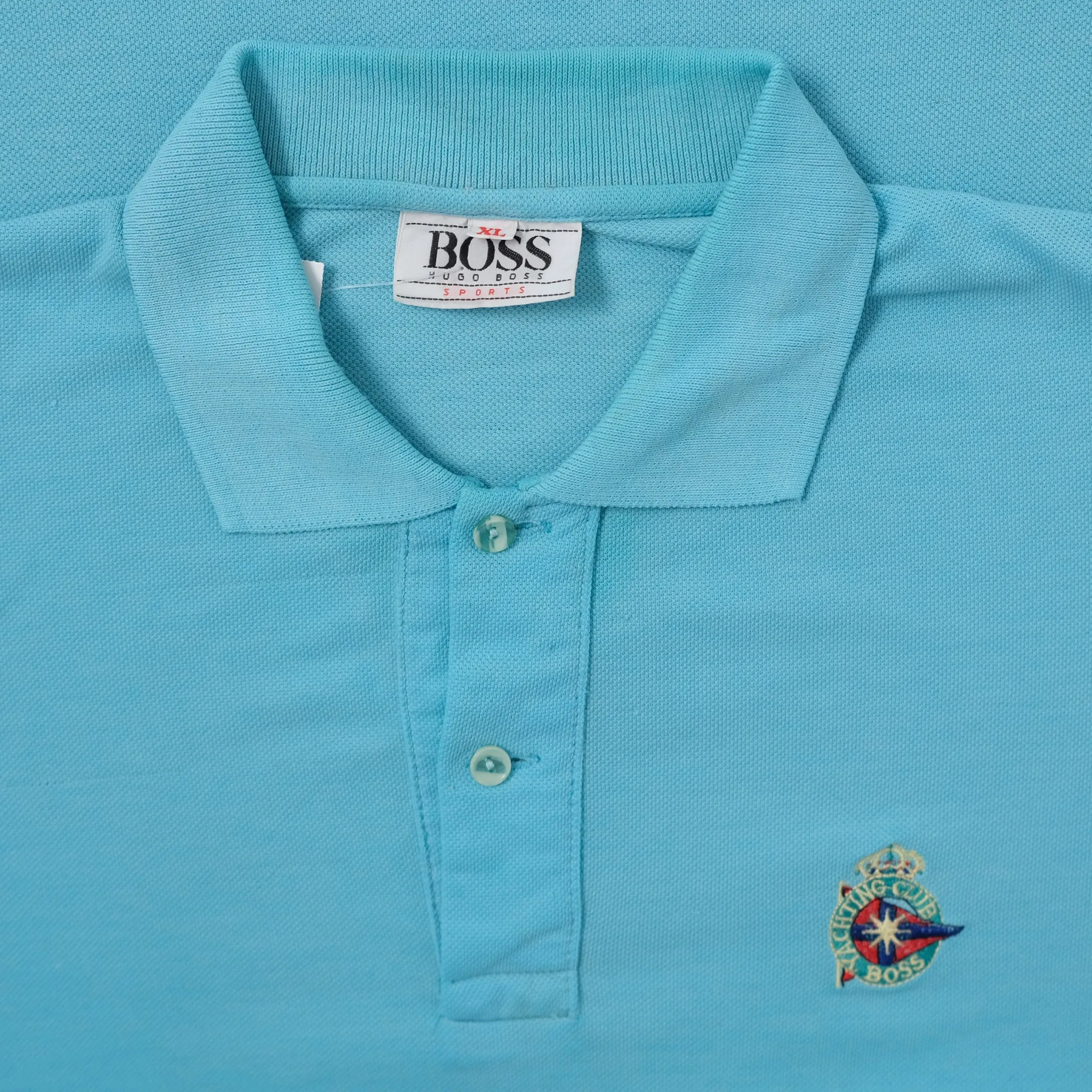 Vintage Hugo Boss Yacht Long Polo XLarge