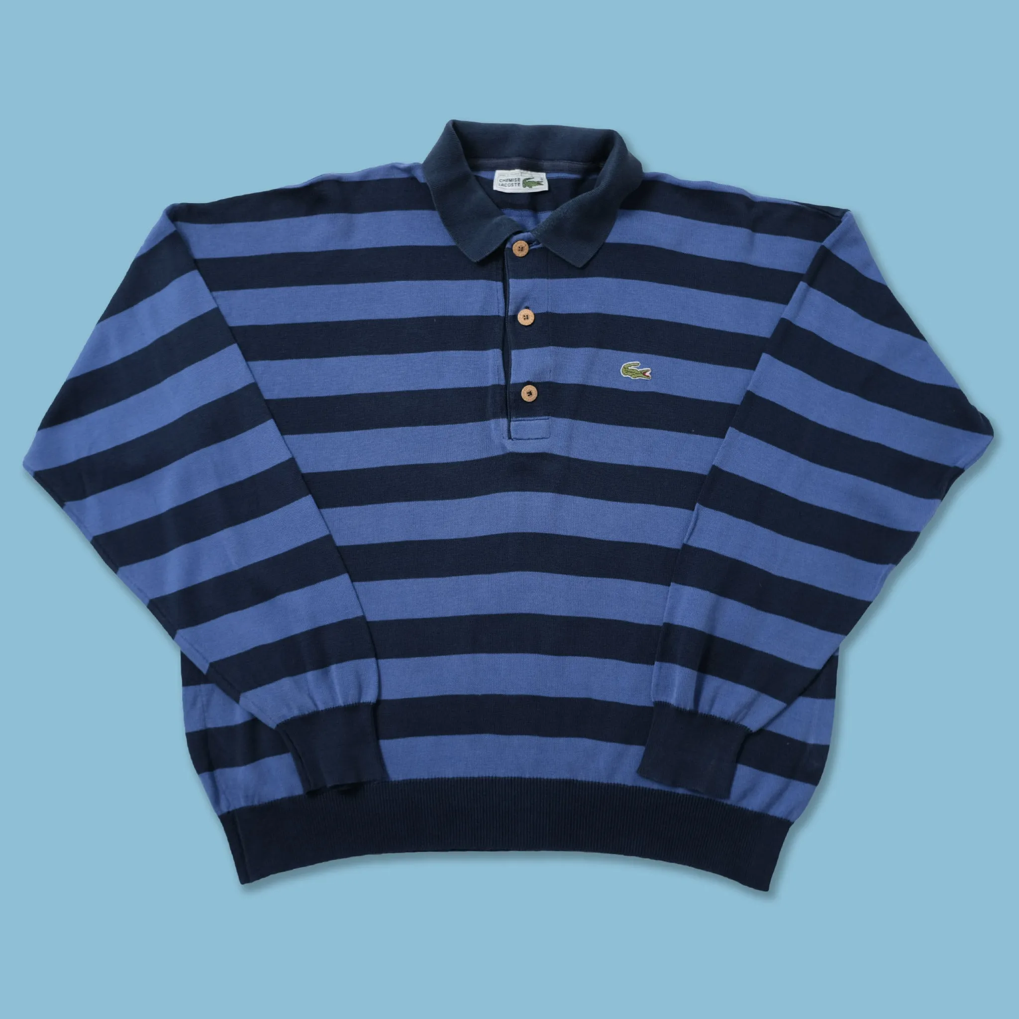 Vintage Lacoste Longsleeve Polo Small