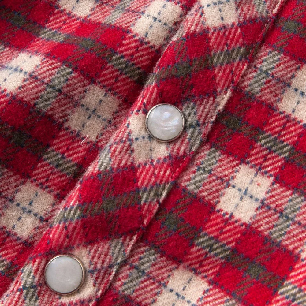 Walter Tartan Sherpa Lined Shirt Jacket