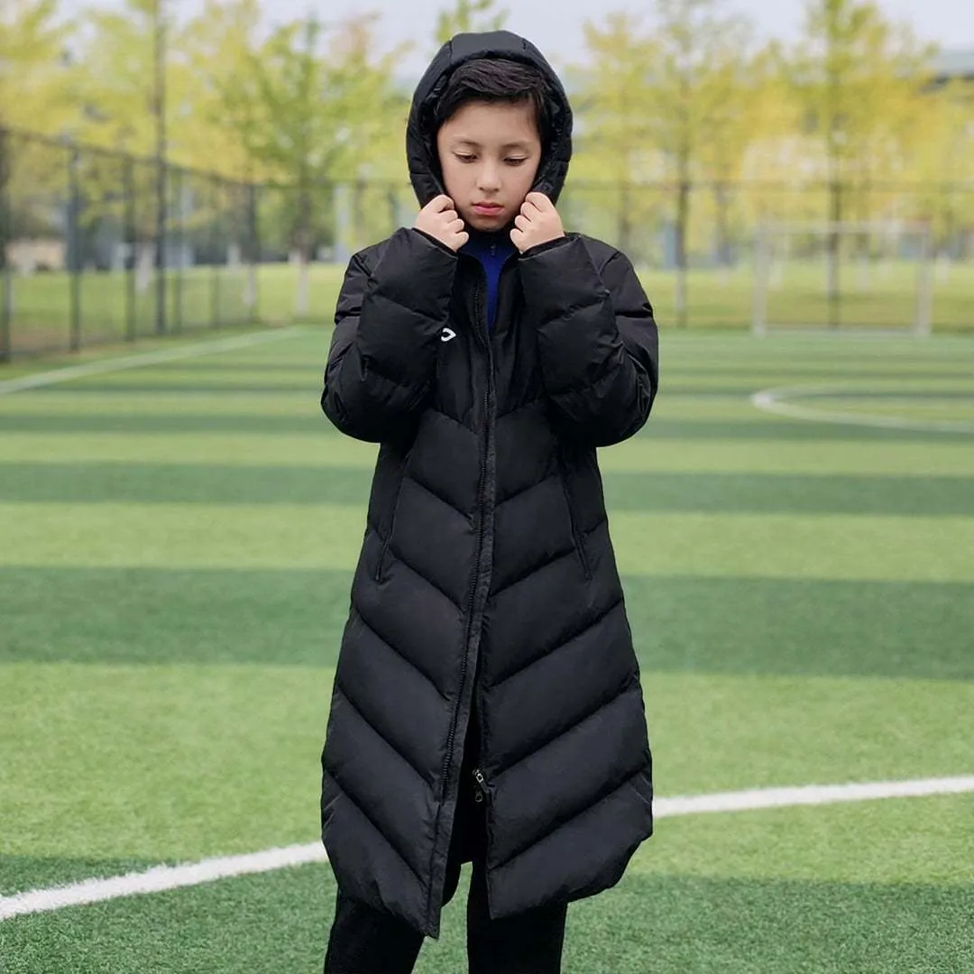 Windrunner - Kid's Long Hooded Winter Jacket