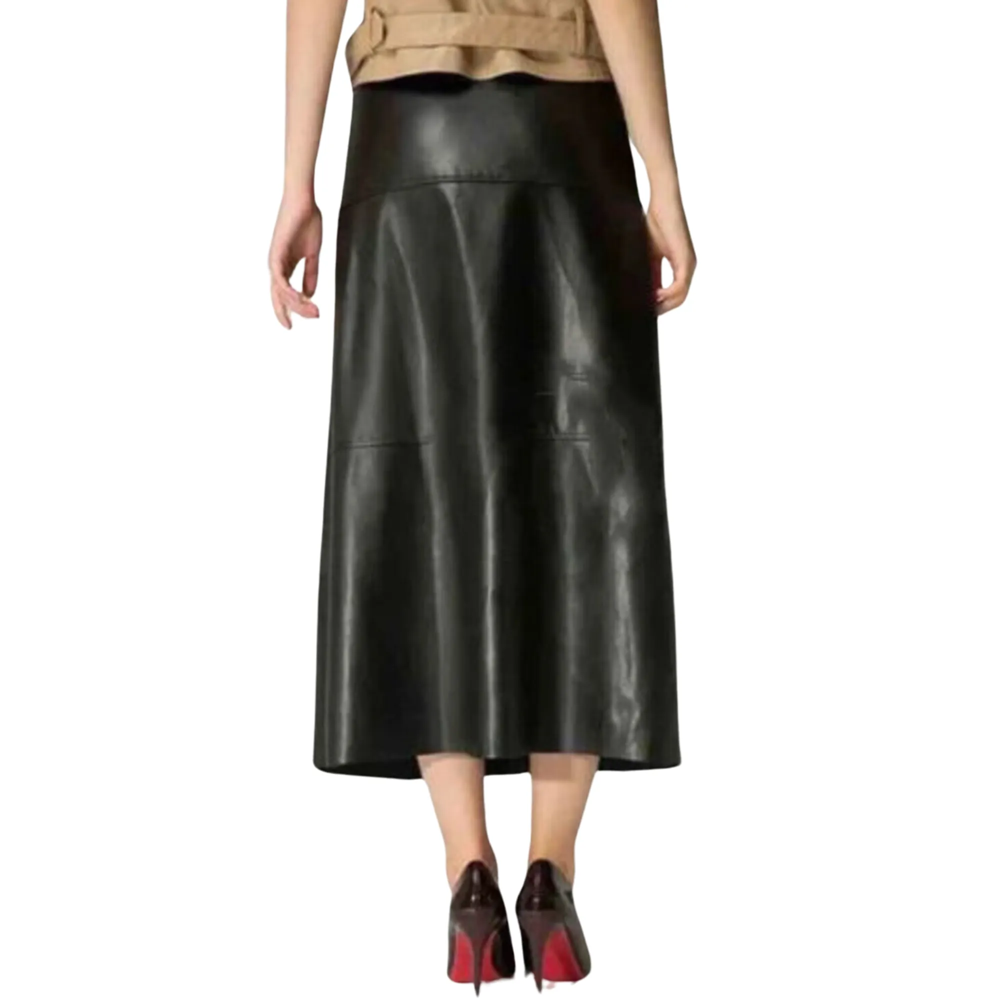 Womens Leather Skirt