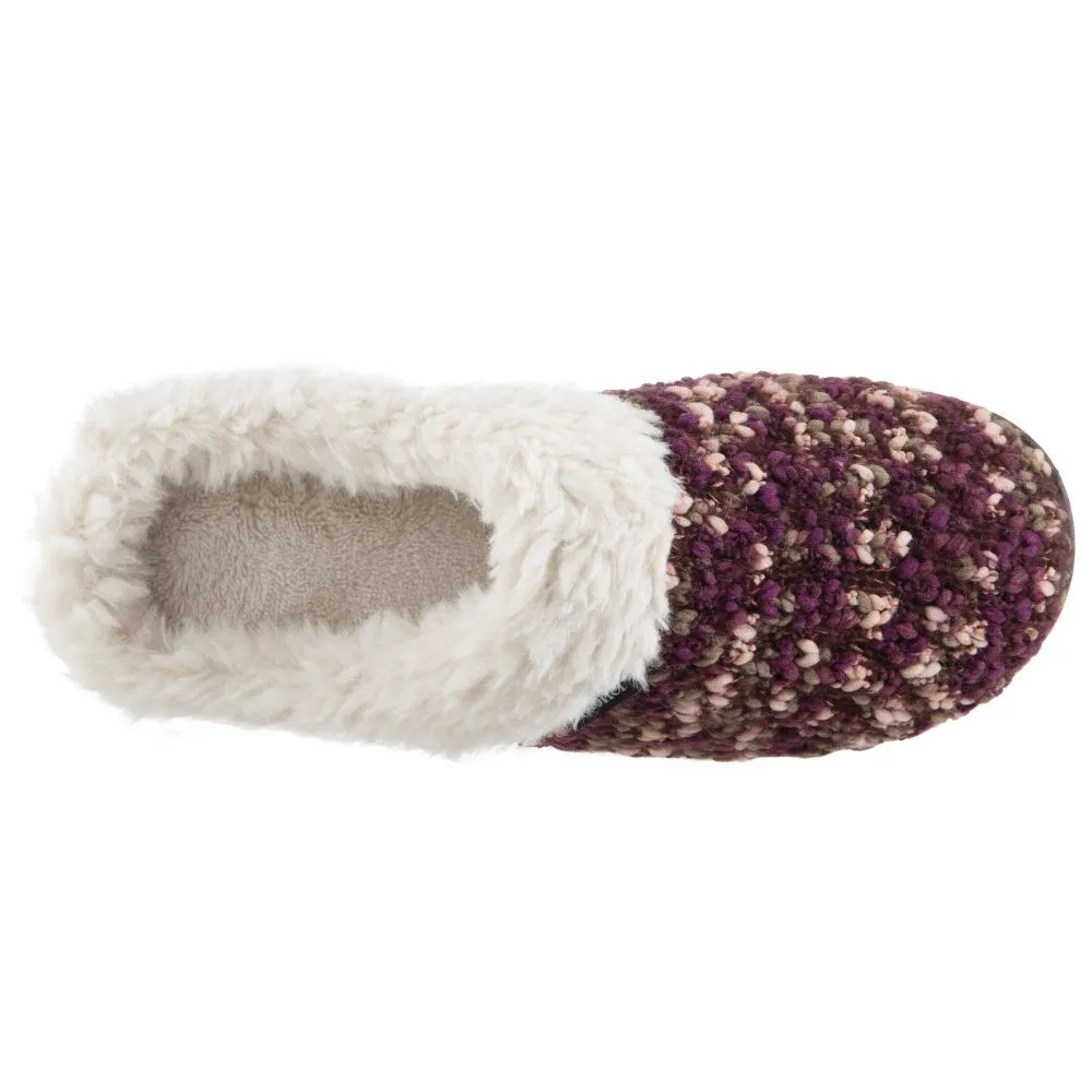 Women’s Sweater Knit Amanda Hoodback Slippers