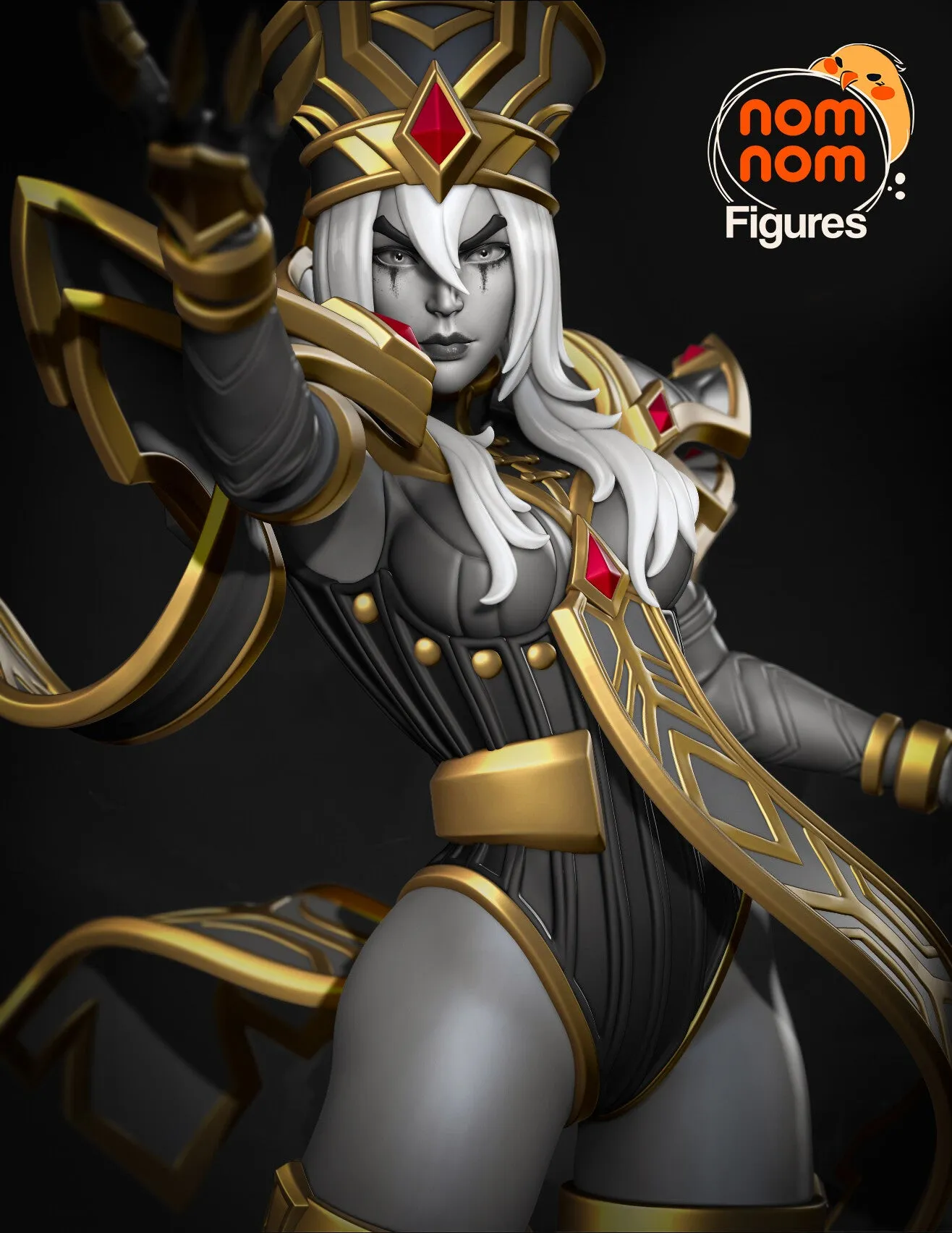 World of Warcraft - Inquisitor Whitemane Printed Model by Nomnom Figures